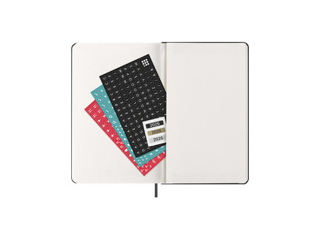 MOLESKINE Agenda 2026, semainier, L/A5, rigide, aigue-marine