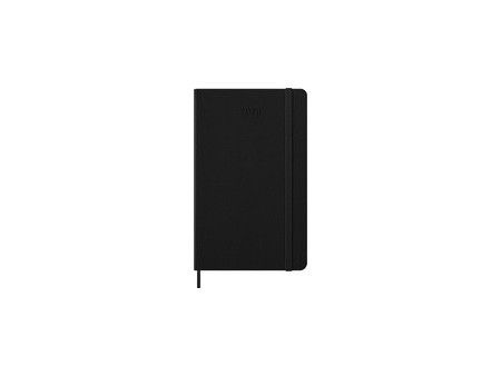 MOLESKINE Agenda 2026, L/A5, couverture rigide, noir