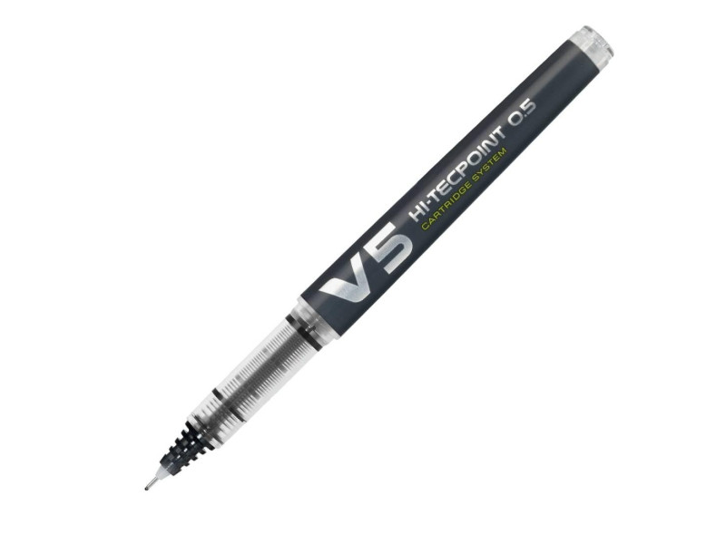 PILOT Stylo roller V5 Hi-Tecpoint, rechargeable, noir