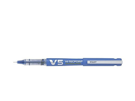 PILOT Stylo roller V5 Hi-Tecpoint, rechargeable, bleu