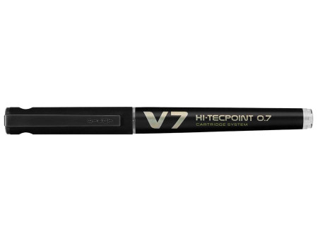 PILOT Stylo roller V7 Hi-Tecpoint, rechargeable, noir