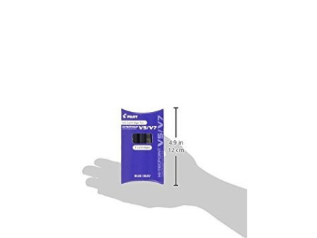 PILOT Cartouches d'encre pour Stylo roller V5/V7, bleu