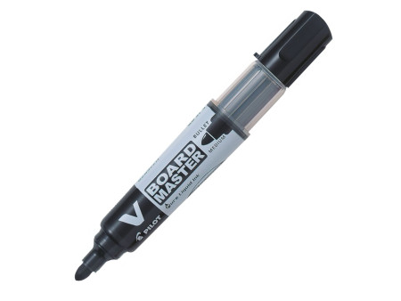 PILOT Marqueur V BOARD MASTER, pointe ogive, fin, noir