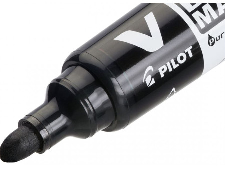 PILOT Marqueur V BOARD MASTER, pointe ogive, fin, noir