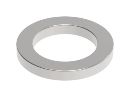 MAUL Aimant néodyme, torique, diamètre: 12 mm, nickel