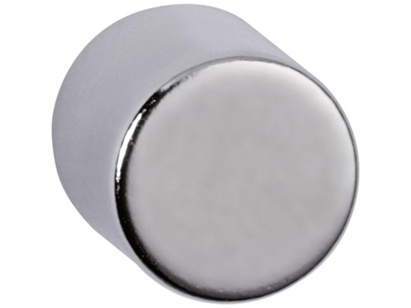 MAUL Aimant torique néodyme, 10 x 10 mm, nickel