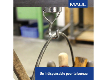 MAUL Aimant néodyme avec crochet rotatif, diamètre: 38,5 mm