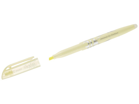 PILOT Surligneur FRIXION light soft, jaune pastel