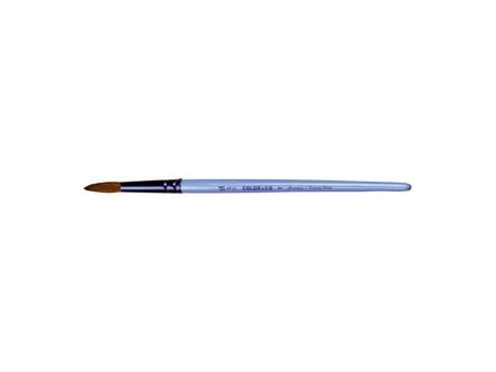 LEFRANC BOURGEOIS Pinceau poney rond, N.6, corps en bois