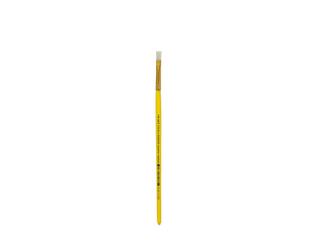 LEFRANC BOURGEOIS Pinceau brosse en soie de porc, plat, N.4
