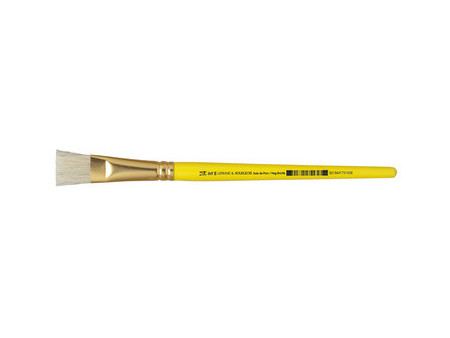 LEFRANC BOURGEOIS Pinceau brosse en soie de porc, plat, N.18