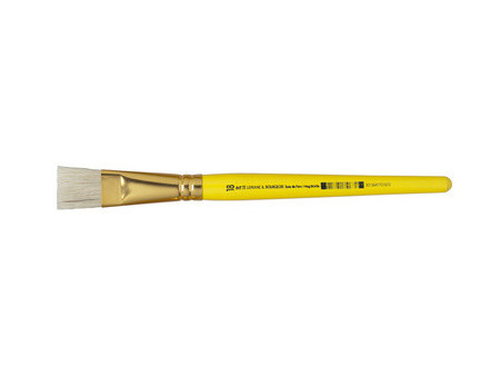 LEFRANC BOURGEOIS Pinceau brosse en soie de porc, plat, N.18