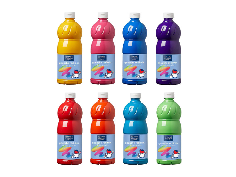 LEFRANC BOURGEOIS Gouache liquide 1.000 ml, assorti