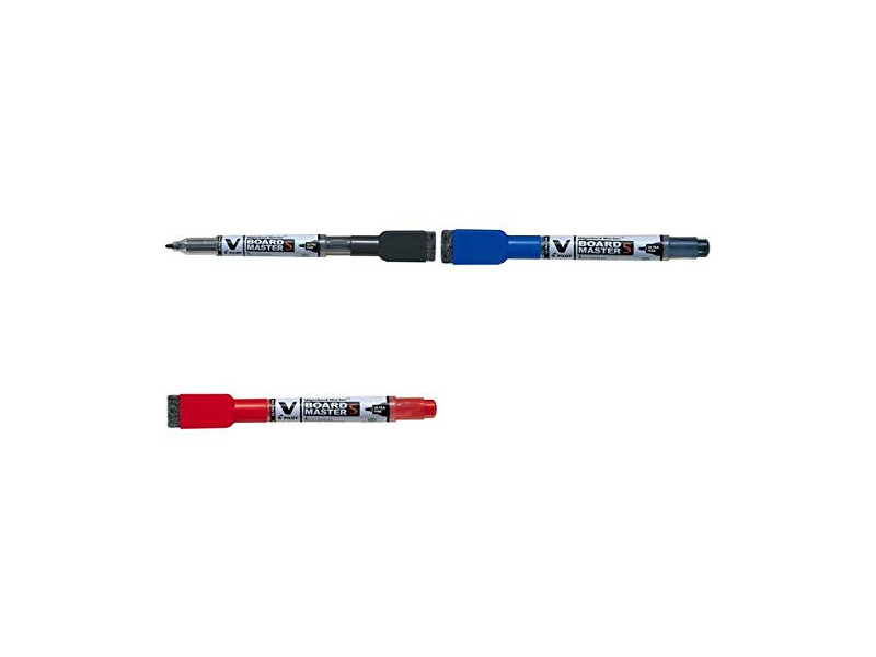PILOT Marqueur tableau blanc V BOARD MASTER S avec effacette