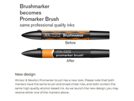 LEFRANC BOURGEOIS WINSOR & NEWTON Promarker Brush, cyan