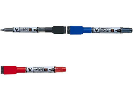 PILOT Marqueur tableau blanc V BOARD MASTER S avec effacette