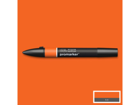 LEFRANC BOURGEOIS WINSOR & NEWTON Promarker, mandarine
