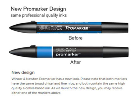 LEFRANC BOURGEOIS WINSOR & NEWTON Promarker, cramoisi