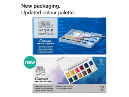 LEFRANC BOURGEOIS WINSOR & NEWTON Cotman Sketcher's Pocket