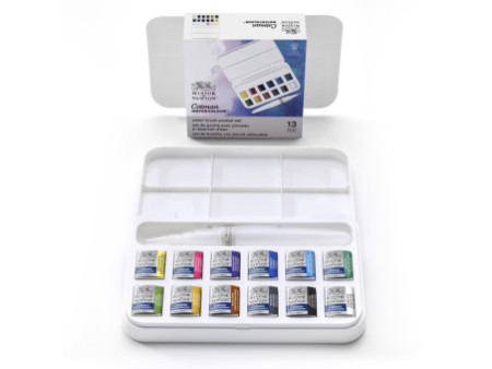 LEFRANC BOURGEOIS WINSOR & NEWTON Cotman Set Brush Pocket