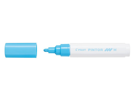 PILOT Marqueur à pigment PINTOR, medium, bleu pastel