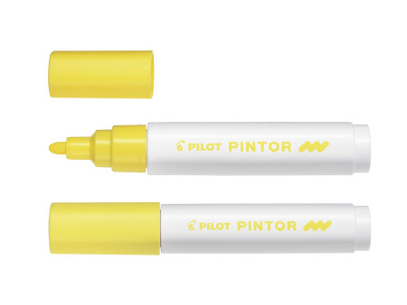 PILOT Marqueur à pigment PINTOR, medium, jaune