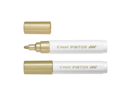PILOT Marqueur à pigment PINTOR, medium, or