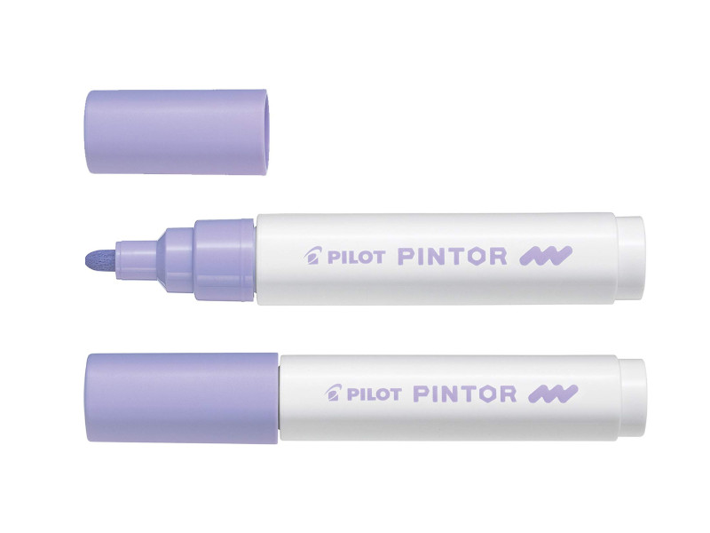 PILOT Marqueur à pigment PINTOR, medium, violet pastel