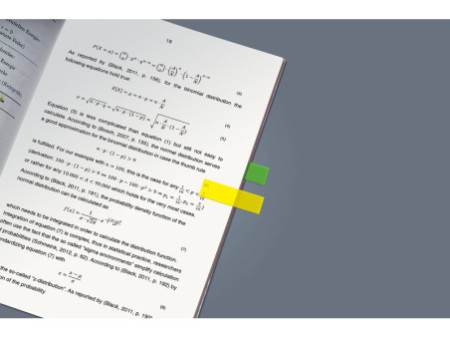 sigel Marque-page repositionnable mini, 50 x 12 mm