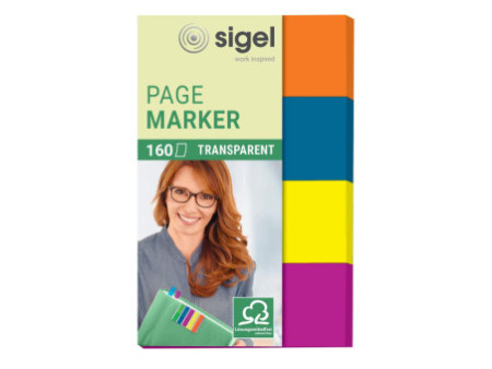 sigel Marque-page repositionnable 'Film', 50 x 20 mm