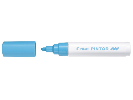 PILOT Marqueur à pigment PINTOR, medium, set de 6 'PASTEL'