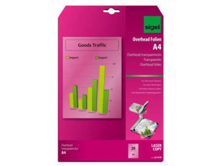 sigel Film pour imprimante laser et photocopieuse couleur