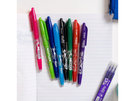 PILOT Stylo roller FRIXION BALL 07, mauve