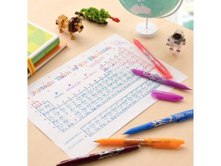 PILOT Stylo roller FRIXION BALL 07, mauve