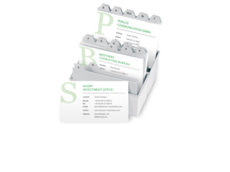 sigel Fiches bristol, A7 (A4), 185 g/m2, microperforation