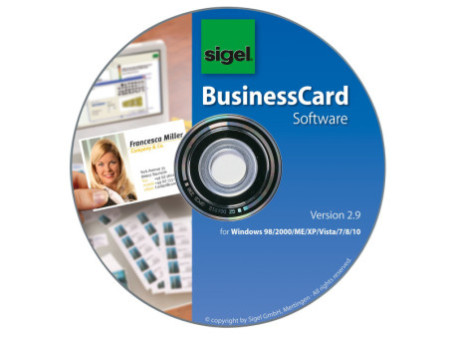 sigel Logiciel BusinessCard, pour cartes de visite