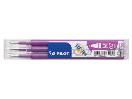 PILOT Recharge pour roller FRIXION BALL BLS-FR7, mauve