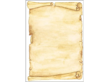 sigel Papier à motif, A4, 90 g/m2, motif 'Pergament'