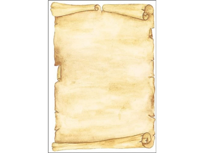 sigel Papier à motif, A4, 90 g/m2, motif 'Pergament'