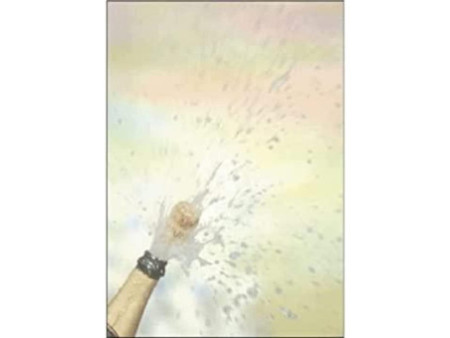 sigel papier à motifs, A4, 90 g/m2, motif 'champagne'