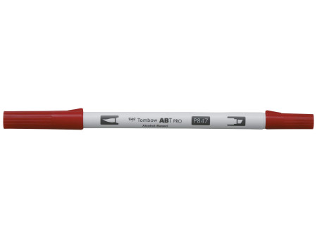 Tombow Marqueur ABT PRO, à base d'alcool, crimson