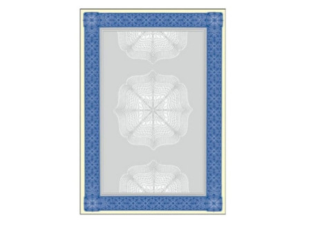 sigel Papier à motif, A4, 185 g, bleu