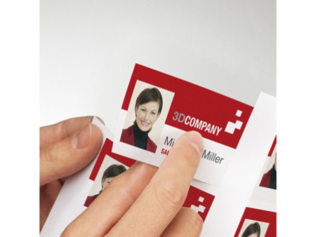 sigel Badges PC pour porte-badges, 54 x 90 mm