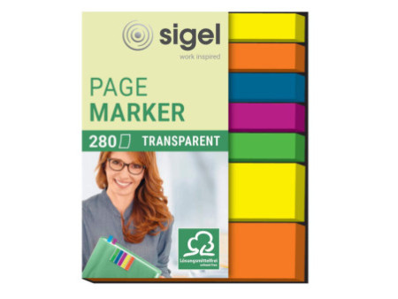 sigel Marque-page repositionnable Mix micro & mini