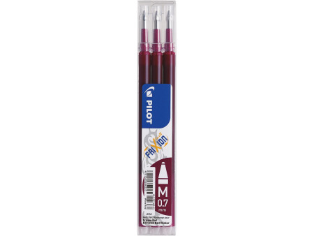 PILOT Recharge pour roller FRIXION BALL BLS-FR7, bordeaux