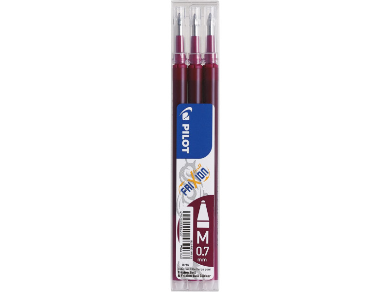 PILOT Recharge pour roller FRIXION BALL BLS-FR7, bordeaux