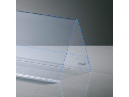 sigel Présentoir de table, plastique rigide, 95 x 42 mm