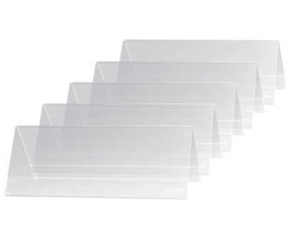 sigel Présentoir de table, plastique rigide, 240 x 90 mm