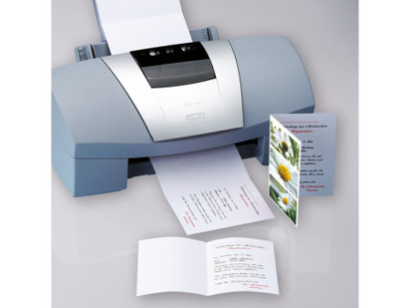 sigel cartes 2 volets, A5 (A4), 185 g/m2, extra blanc