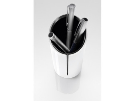 sigel Pot à crayons eyestyle, blanc / noir
